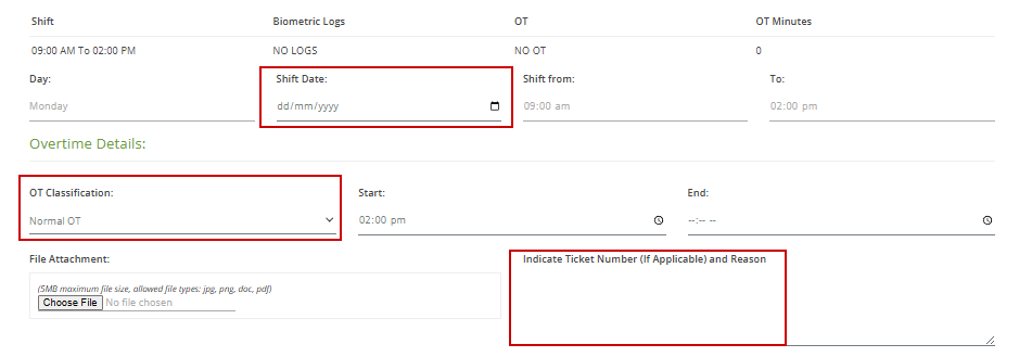How to File for an Overtime (OT) Application