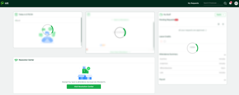 My Dashboard Loads Continuously, What Do I Do?